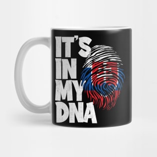 IT'S IN MY DNA Slovakia Flag Men Women Kids Mug